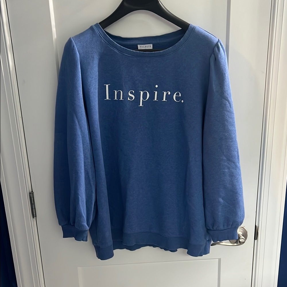 Inspire Blue Sweater